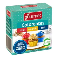 Colorantes Comestibles (rojo-amarillo-rojo) Gourmet