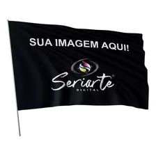 1 Bandeira Personalizada 90x60 Cm