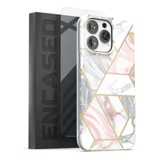 Funda Encased Para iPhone 14 Pro Max Mag C/pant Geometric