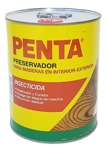 Penta Preservador Insecticida P/ Maderas - 18 Lt M.envios