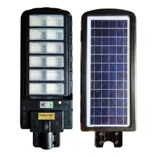 Luminária Poste Pública Refletor Solar Controle Led 600w