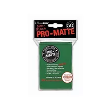 Protector Para Cartas Ultra Pro Verde Pro-matte (50pza)