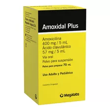 Amoxidal-plus® Suspensión X 70 Ml | Lab. Megalabs