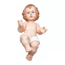 Imagem Menino Jesus Cristo Bb Presépio Santini 21 Cm