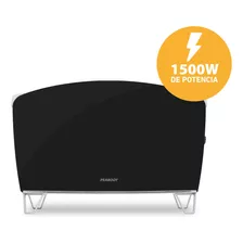 Vitroconvector Peabody Doble Vidrio 1500w Negro Pe-bvc15 P1