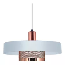 Luz Lampara Colgante Modernas Oxido Cobre Living Comedor Sji