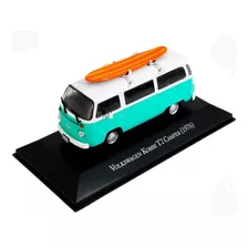 Volkswagen Kombi Camper 1976 - Escala 1/43 - Carros Inesquec