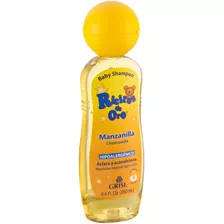 Pack De 3 Grisi Ricitos De Oro Bebé Shampoo Con Manzanilla