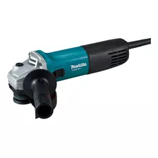 Esmerilhadeira Angular 5 850 Watts M9511b Makita Cor Azul-turquesa 220v