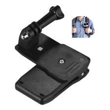 Pinza Para Cámaras Deportivas / Clip Giratorio 360 Gopro Dji