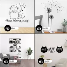 Vinilos Decorativos De Pared - Frases Inspiradoras - Varios