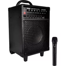 Pyle Pro 600w Rechargeable Bluetooth Pa System With Wireless