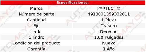 1-cilindro Rueda Tra Der International M1100 3.8l 6 Cil 71 Foto 5