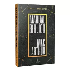 Manual Bíblico Macarthur | Livro Por Livro