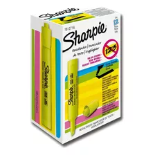 Marcatextos Sharpie Tank 1776904 Cincel Amarillo C/12pzas