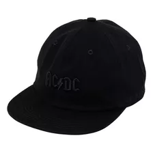 Boné Dc Shoes Aba Reta Acdc Snapback Preto