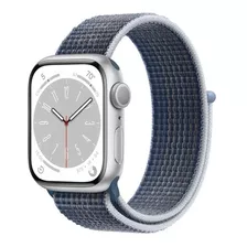 Apple Watch Series 8 41 Aluminio Silver Sport Loop Gps