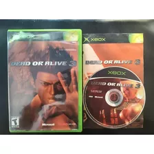 Dead Or Alive 3 Xbox Original Físico Buen Estado 