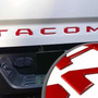 Letras Sobreposicion Emblema Negro Tacoma V6 + Regalo Trd