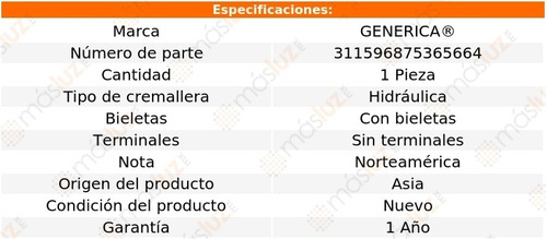 Caja Direccion Hidrulica Ford Focus 2.0l 00/11 Generica Foto 2