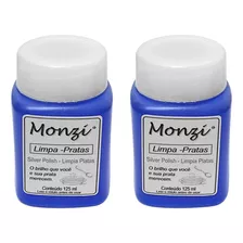 2 Unidades Limpa Prata Monzi 125ml Pronta Entrega