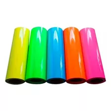 Vinil Textil (- Detalle Stretch -) Fluorescente O Neon (1mt)