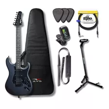 Kit Guitarra Tagima Sixmart Mdsv Metallic Deep Silver