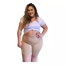 Kit 3 Short Segunda Pele Plus Size Cos Alto Oferta Promoção