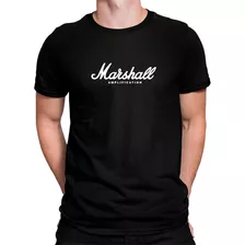 Camiseta Camisa Marshall Amp Guitar Bass Sound Musicos