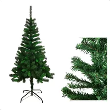 Arvore De Natal 1.50 Metros (150cm) 320 Galhos Base De Ferro Cor Verde