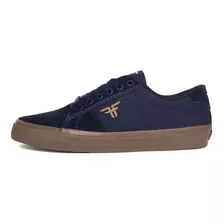 Zapatillas Fallen Bomber Azul Suela Marron Envio Gratis !