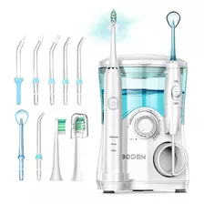 Irrigador Oral Bivolt Com Escova Dente Elétrica Recarregável