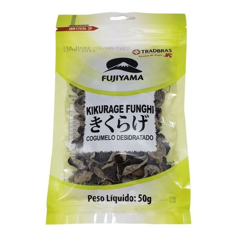 Cogumelo Shitake Desidratado Inteiro Fujiyama 50g - Bonsai Mercearia