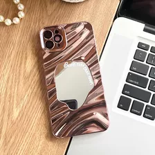 Funda Tpu Cromado Con Espejo Para iPhone 11 Pro Max