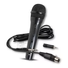 Micrófono Para Karaoke + Adaptador 3.5mm Y Cable Canon
