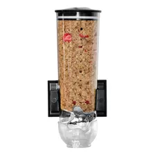 Dispensador De Cereal Para Pared Negro - Dc0504