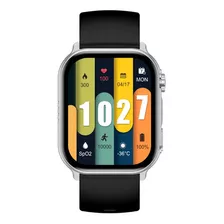 Smartwatch Kieslect Ks Pro Plateado 2.01 Con Llamadas 2 Correas