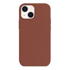 Capa Capinha Silicone Aveludada Para iPhone 13