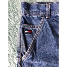 Bermuda Tommy Hilfiger T33 Vintage Y2k Con Detalle No Guess