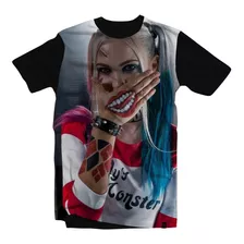 Camiseta/camisa Arlequina - Joker Coringa - Liga Da Justiça