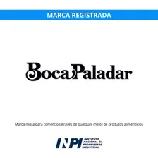 Marca Registrada No Inpi. P/ Alimentos. Classe 35®