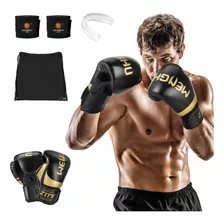 Guantes Box Profesional Boxeo Mma Muy Thai Velcro 8 - 16 Oz