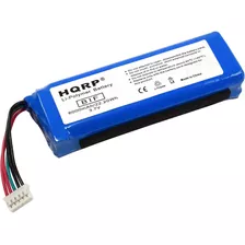 Hqrp Batería De 6000 Mah Compatible Con Jbl Charge 2+, Charg