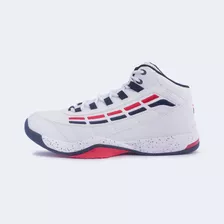 Tenis Fila Spitfire Blanco Basketball Deportivo 1bm01817-014