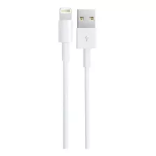 Cable Lightning A Usb Ibox, 1m, Hecho Para Apple Mfi, Blanco