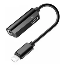 Adaptador Apple iPhone Lightning Duplo Carrega Fone P2 Knup