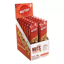 Barra De Nuts Sabor Caramelo Caixa C/12 Unidades Nutry