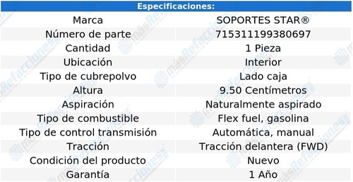 Cubre Polvo Lado Caja Int Cruze L4 1.8l Aut, Std 10-16 Foto 2