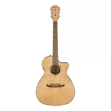 Guitarra Acústica Fender Alternative Fa-345ce 0971343021 Para Diestros Natural Walnut Brillante