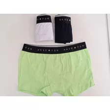 26120- Kit 3 Cuecas Boxer Infantil Have Fun